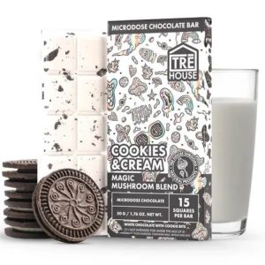 Magic Mushroom Chocolate Bar – Cookies & Cream Europe