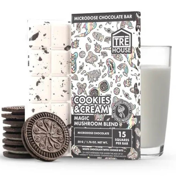 Magic Mushroom Chocolate Bar – Cookies & Cream Europe Magic Mushroom Chocolate Bar – Cookies & Cream Europe
