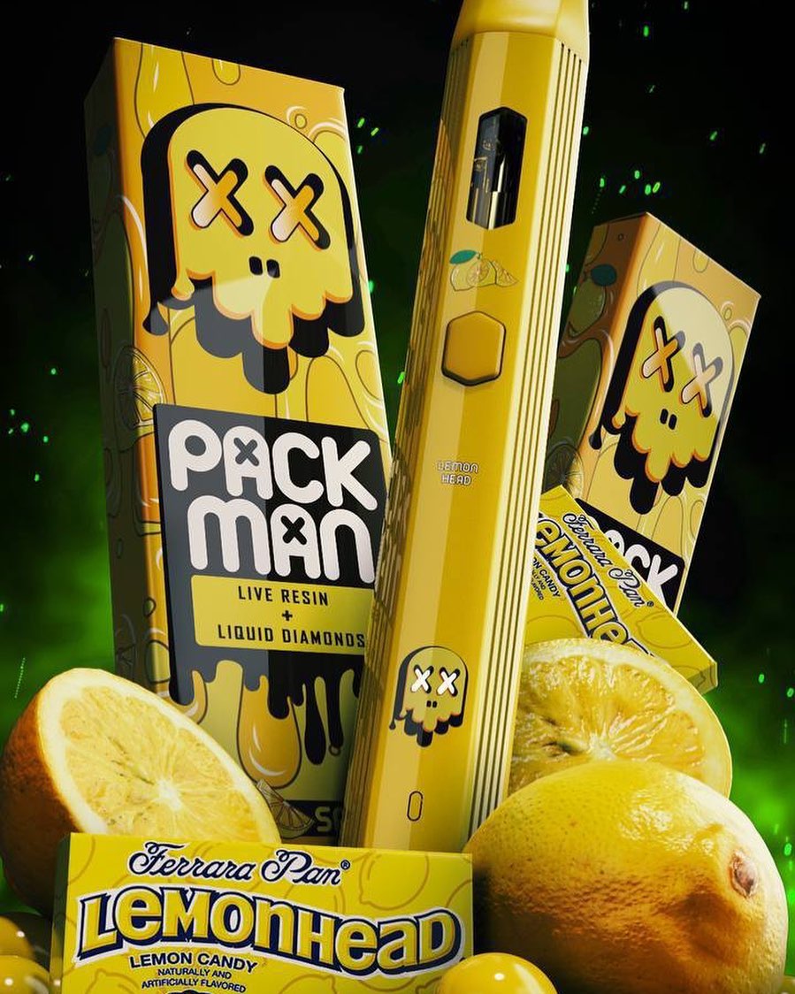 packman lemon head 2g disposable packman lemon head 2g disposable