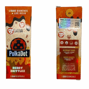 PolkaDot Berry Zkittles Disposable Europe