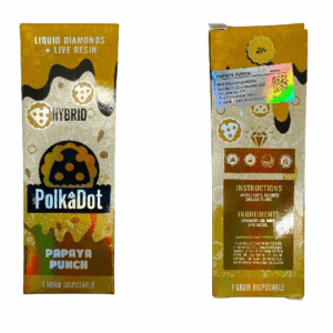 PolkaDot Papaya Punch Disposable Europe